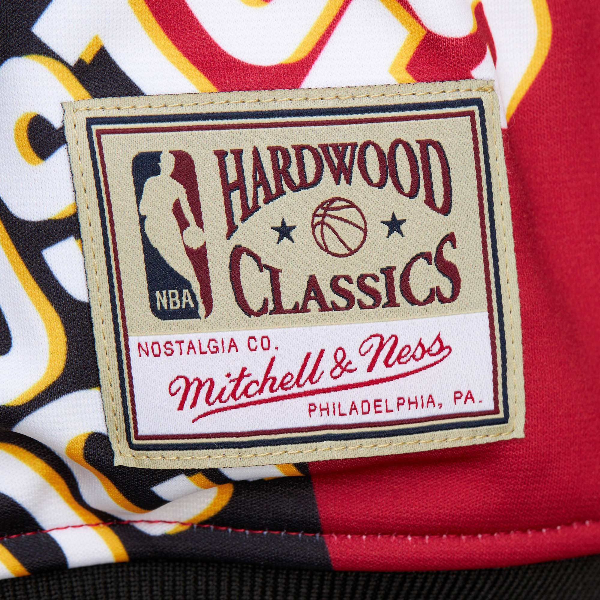 Men's Houston Rockets Mitchell & Ness HWC Track Jacket - Image 3