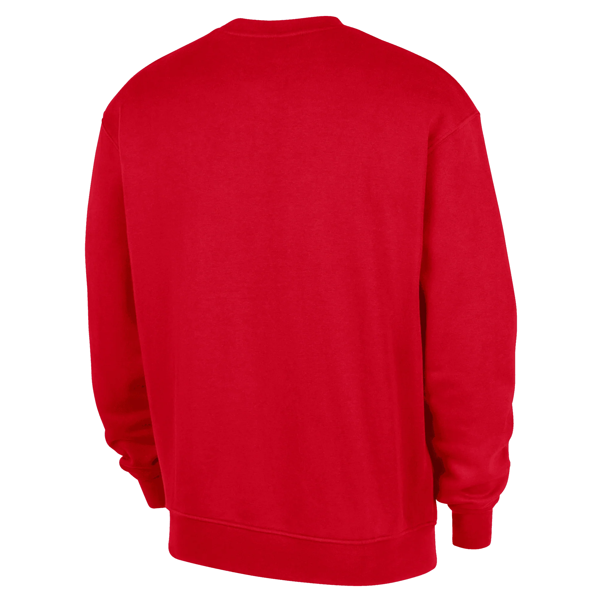 Men's Houston Rockets Nike 2025-26 On-Court Practice Fleece Crewneck Sweatshirt - Image 3