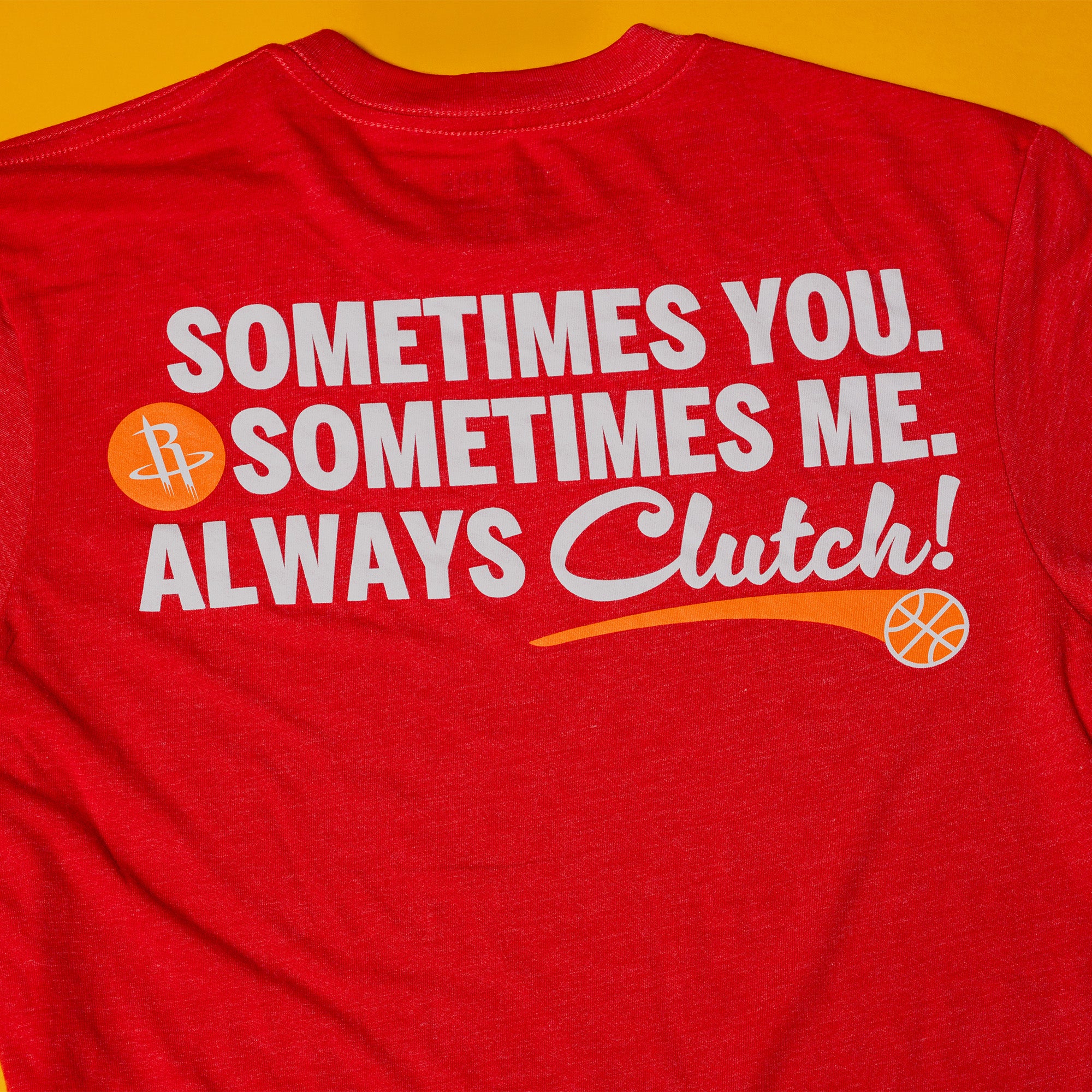 Men's Houston Rockets x Whataburger Sportiqe Always Clutch T-Shirt - Image 3